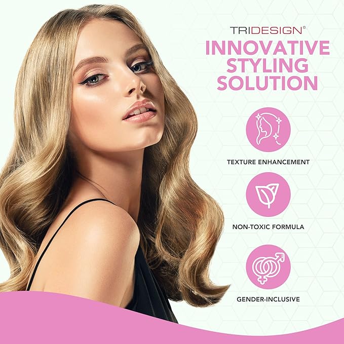 TRI Design Aerogel Hairspray - Strong Hold Hair Finishing Spray for Volumizing & Control, Flexible Styling for All Hair Types, Non-Sticky and Scented - For Women and Men - Pack of 5 (10.5 Oz)