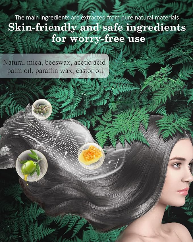 Hair-Color-Wax for Men & Wome (Grey)