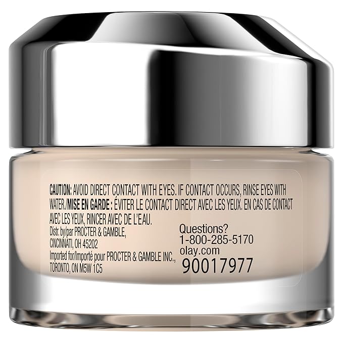 Olay Eye Cream, Total Effects Anti-Aging Treatment, 7-in-1 Hydrating, Evens Tone, Brightens, Smooths Line Lines, Minimizes Look of Pores, Firms, Reduces Dark Spots - Fast Absorbing, 0.5 Oz