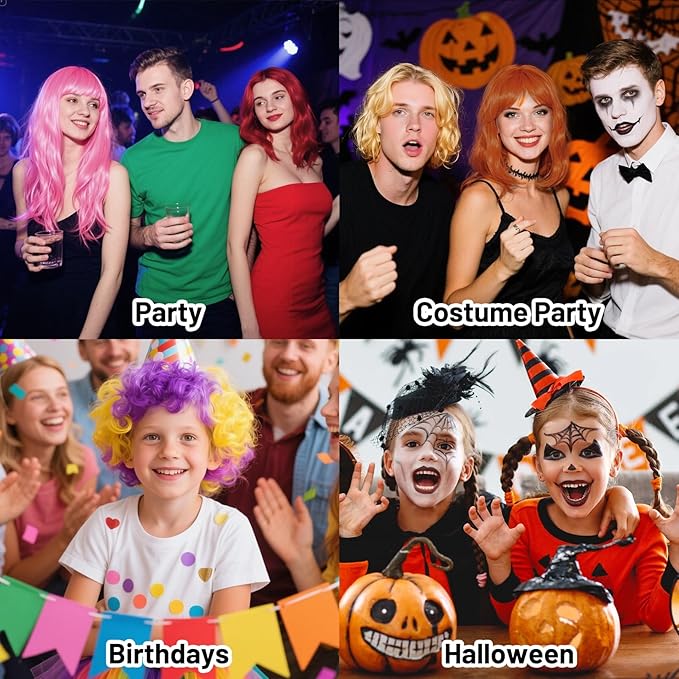 White Hair Spray, Temporary Hair Color Spray for Women Men– Safe Non Sticky Washable One Day Hair Dye Spray, Disposable Accessories Included, for Halloween Cosplay Party DIY Costume Pet Fun