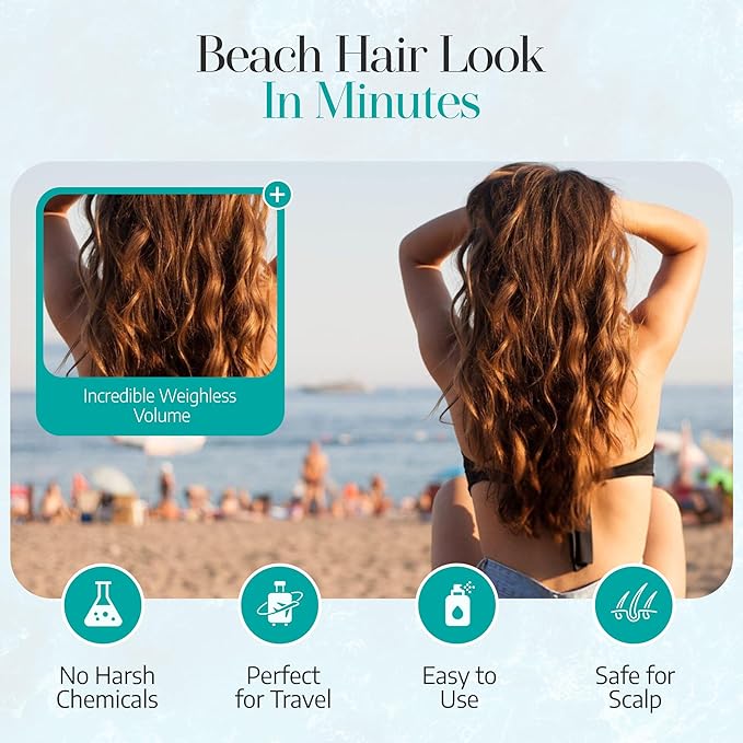 All Goods Alta 10oz Sea Salt Spray For Hair – Beach Dry Ideal for Add Volume &Texture for Women & Men.