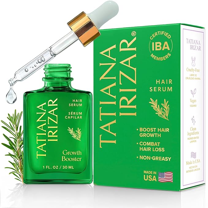 Hair Serum for Hair Growth Serum Women Made in USA - Scalp Serum for Hair Growth Non-Greasy Rosemary & Amla Hair Care - Natural 1 Fl.Oz Hair Loss Treatments for Women Regrowth Treatment