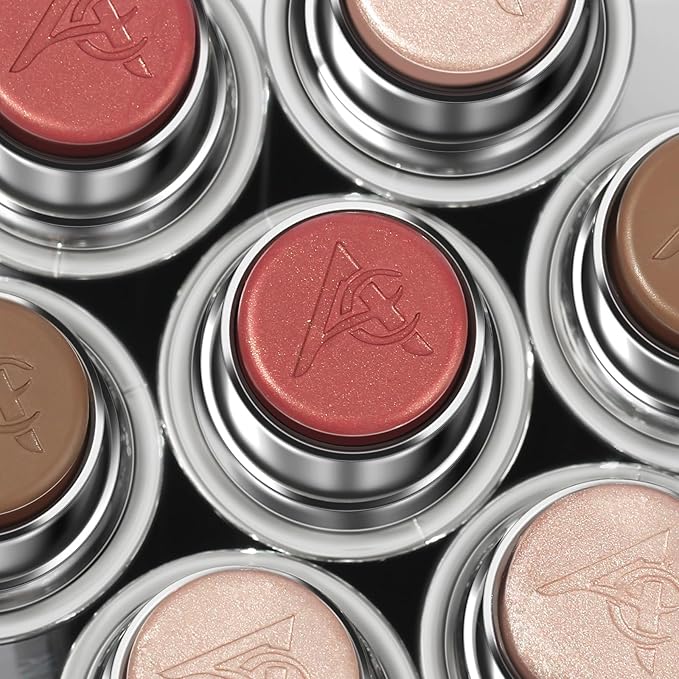 Anglicolor Highlighter Long Lasting, Contour Stick Makeup Naturally, Blush Makeup Smoothing, High Color Rendering, Easy To Mix, Vegan & Cruelty-Fre (Contour Stick+Highlighter)