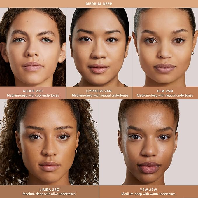 ILIA - Skin Rewind Complexion Stick - Foundation + Concealer + Skincare | Non-Toxic, Vegan, Cruelty-Free, Clean Makeup (24N - Cypress, 0.35 oz | 10 g)