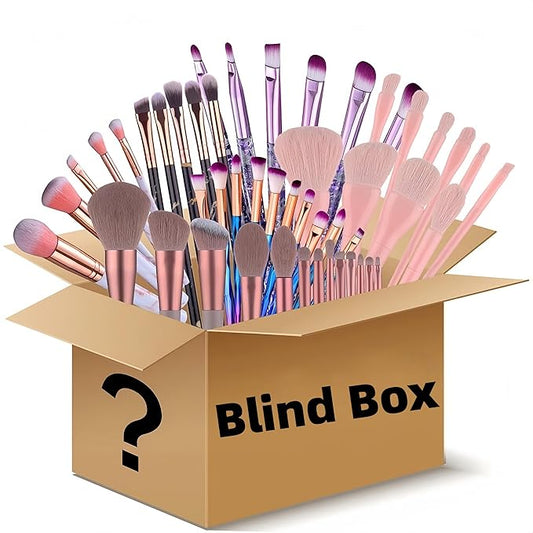 BS-MALL Makeup Brushes Makeup Tools Beauty Box Blind Box–Such as Makeup Brushes Bag Makeup Sponge Set Professional Brushes and Soon Discover Exciting Beauty Tools with Every Unboxing Experience (M)