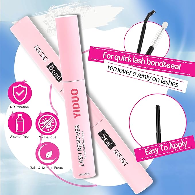 Fairy Manga lashes Clusters with Bottom Lashes Clusters Kit Gift Packs 604Pcs 5-16mm Soft Extension False Eyelash D Curl Wispy Natural Wet-Look Lashes Extensions Combo Pack with Glue Removers