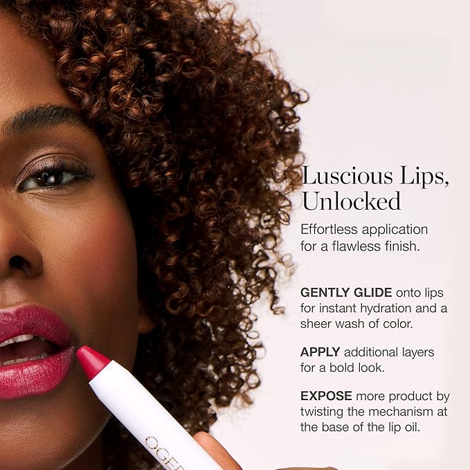 Ogee Tinted Sculpted Lip Oil, Linnea