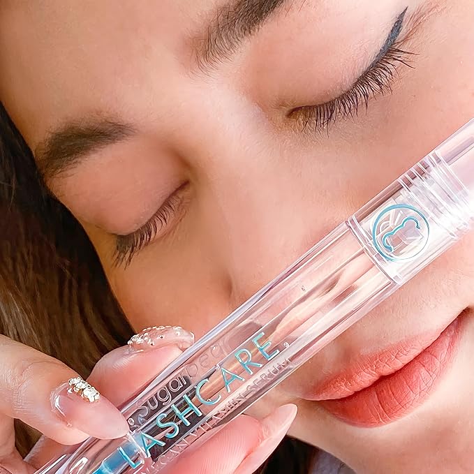 SugarbearPRO LashCare Vitamin Serum with Peptides MSM and Biotin | Vegan Formula | 3 Month Supply for Fuller Healthier Looking Lashes