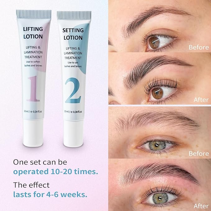 Lash Lifting and Fixing Lotion Lomansa Korean Eyelash Perm Tube Design Eyebrow Lamination Eyelash Lift Lash Perm