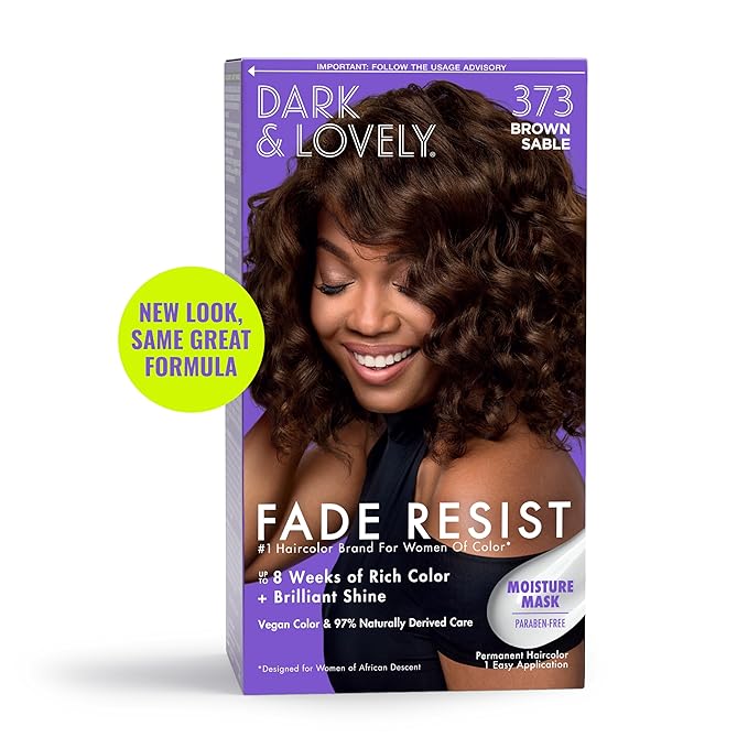 SoftSheen-Carson Dark and Lovely Fade Resist Rich Conditioning Color, Brown Sable 373