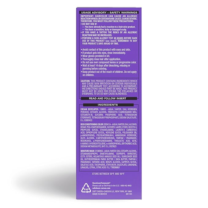 SoftSheen-Carson Dark and Lovely Fade Resist Rich Conditioning Color, Brown Sugar 386 (Pack of 2)