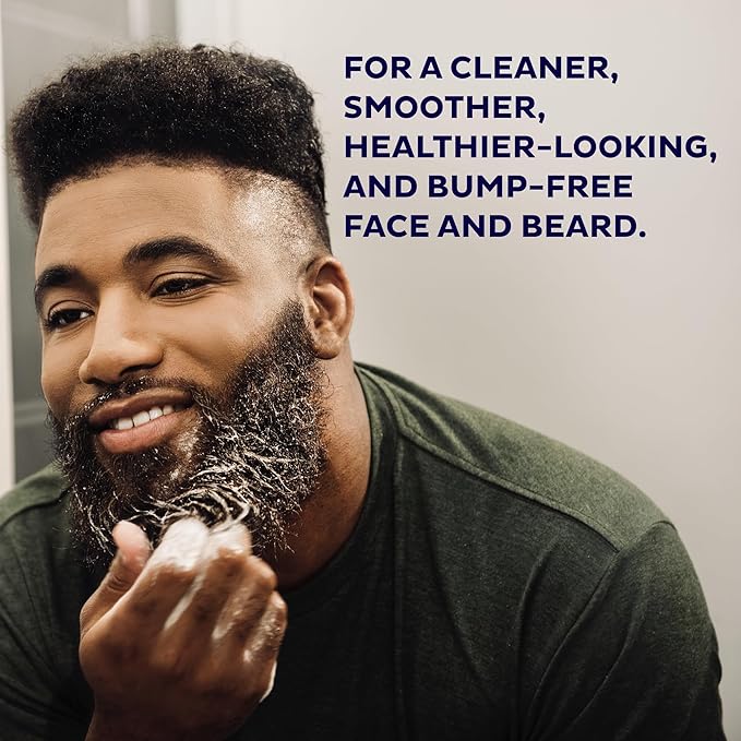 Scotch Porter Exfoliating Beard Wash & Face Cleanser for Men, Travel Friendly | Formulated with Non-Toxic Ingredients, Free of Parabens, Sulfates & Silicones | Vegan | 2.17 oz Bottle