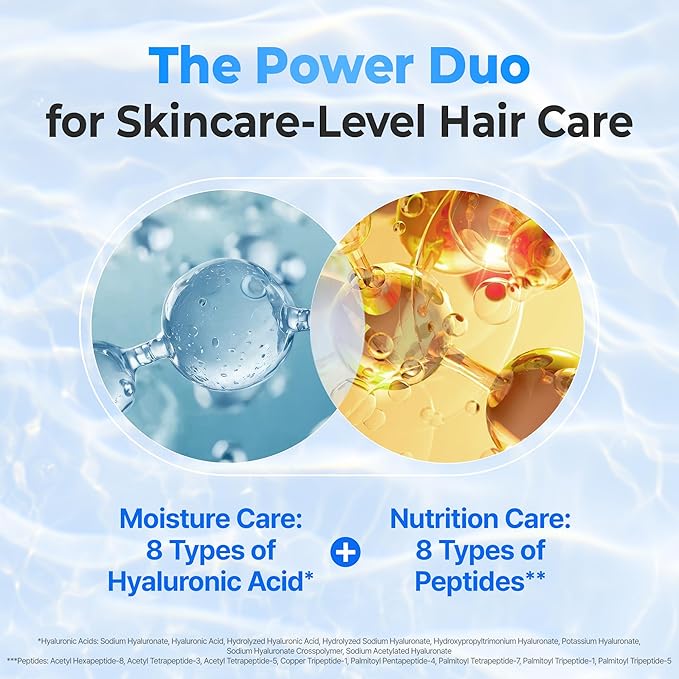 KUNDAL Hyaluronic Acid Lightweight Hair Serum for Thin & Fine, Hydra Hyaluron Hair Serum for Frizz Control, Volume & Moisture Boost – Blossom Breeze, 1.69fl oz, Stocking Stuffers