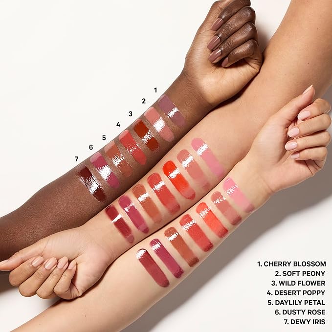 Well People Lush Lip Tinted Oil, Moisturizing Lip Oil For Nourishing & Conditioning Lips, Adds Sheer Color, Vegan & Cruelty-free, Dewy Iris