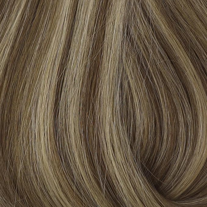 Full Shine U Tip Hair Extensions Remy Hair 18 Inch Highlighted Extensions Color 3 Brown Mixed 27 Honey Blonde Fusion Human Hair 50 Grams U Tip Keratin Hair Extensions