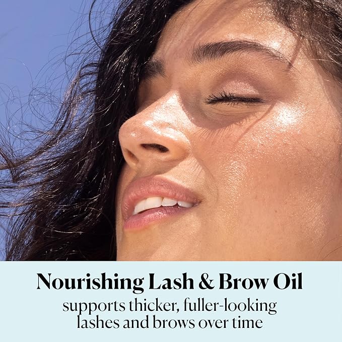 Sky Organics Organic Castor Oil (16 oz), USDA Certified Organic, 100% Pure, Cold Pressed, Hexane Free, Boost Hair Growth, Use with Castor Oil Pack (Lash & Brow Oil & Applicator)