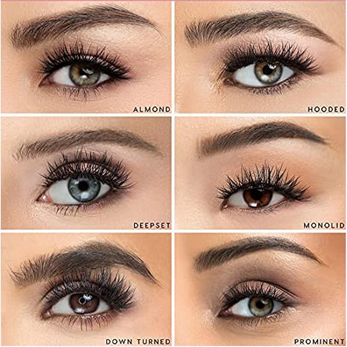 Luxillia Magnetic Eyelashes Kit – 16 Piece Magnetic Eyelash & Eyeliner Set with Applicator – Natural Look Easy Apply Reusable Fake Extension Lashes, No Glue – Pestañas Postizas Magnéticas Naturales