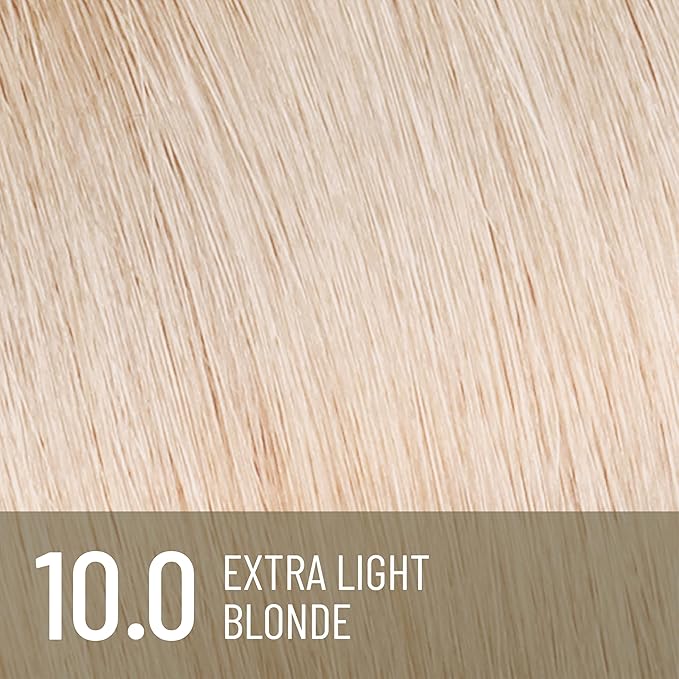 Il Salone Milano Plex Rebuilder Permanent Hair Color Cream - 10.0 Extra Light Blonde Hair Dye - Professional Salon - Premium Quality - Protects and Restructures - Paraffin, Paraben, Ethyl Alcohol Free