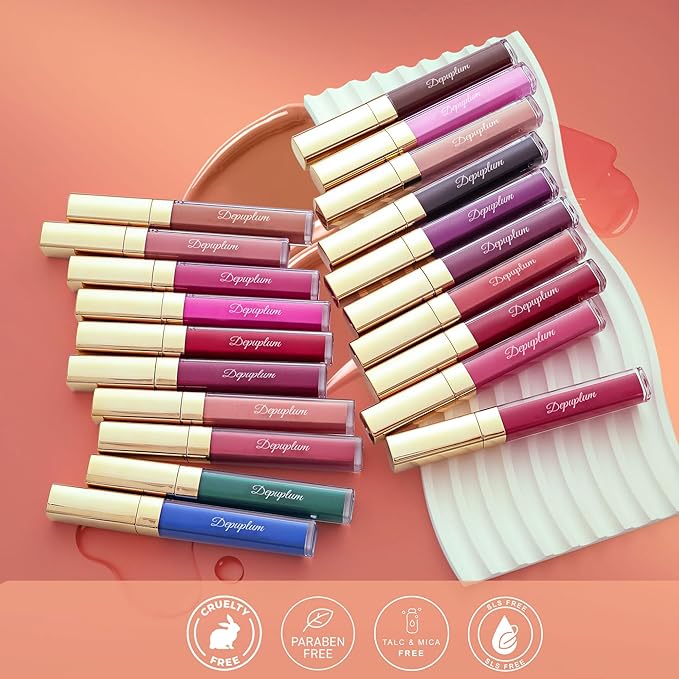 Nude Lipstick Matte for Women Superstay Long Lasting Brown Lipstick Smudgeproof Liquid Lipsticks Cruelty Free Lip Makeup (DM27 Rosy Nude)