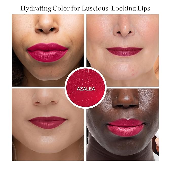 Ogee Tinted Sculpted Lip Oil - Lip Stain Made with 100% Organic Coconut Oil, Jojoba Oil, and Vitamin E - Best as Lip Balm, Lip Color or Lip Treatment - MAGNOLIA