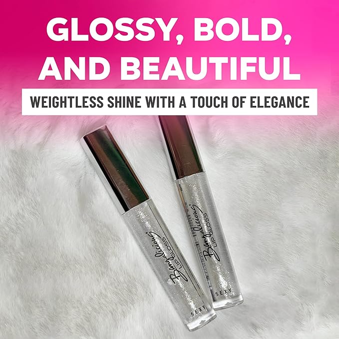 Clear Lip Gloss for Women – Non-Sticky, Vitamin Infused & Tocopherol – Long Lasting, High Shine, Clean Formula –Clear Lipgloss, 1 Pack
