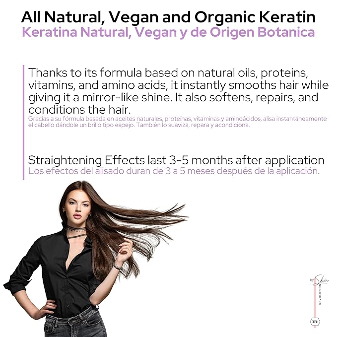 Ritual Botánico Keratina Orgánica | Treatment to Straighten, Repair and Relax Hair | All Natural, Organic & Vegan Ingredients | Product of Colombia | Keratin Small, 120ml/4.05 Fl Oz)