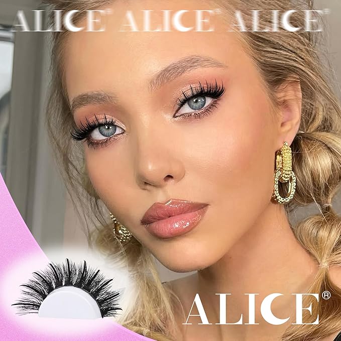 ALICE Lash Clusters Eyelash Clusters - Wispy Volume Eyelash Extensions with Spikes - 228pcs 10-18mm 100D Waterproof Individual Lashes for Dramatic Look and Customizable Styles