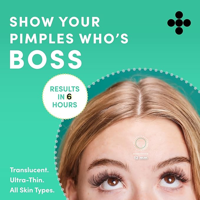 Dots for Spots Pimple Patches For Face - Fast Acting, Translucent Hydrocolloid Zit Patches that Unclog Pores - Korean Skincare - Vegan, Cruelty Free - (120 count)