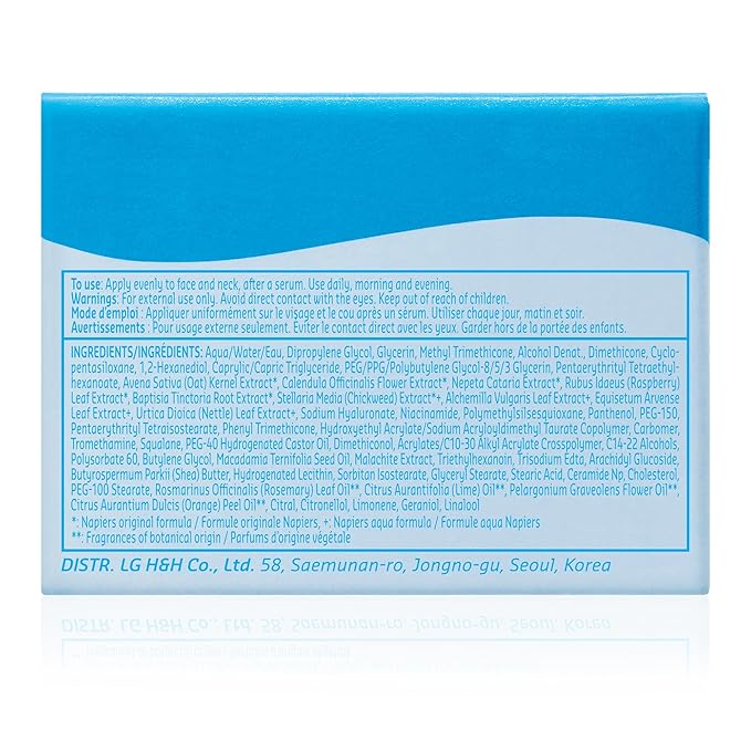 belif Aqua Bomb – Daily Niacinamide Hydrating Moisturizer, Lightweight Plumping Facial Cream with Hyaluronic Acid & Squalane, Cooling Effect, Anti-Aging Korean Skincare, 0.84 fl oz (25ml)