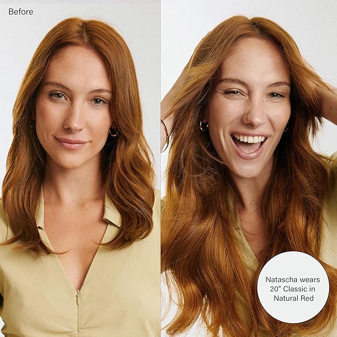 Luxy 100% Remy Human Hair, Classic 160g Clip-In Hair Extensions - 10 Wefts Multi-Dimensional Color for Natural Blending, Adds Volume & Length, Easy Apply & Remove 20" Dimensional Cream Blonde