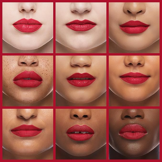 Palladio Herbal Lipstick, Rich Pigmented and Creamy, Infused with Aloe Vera, Chamomile & Ginseng, Prevents Lips from Drying, Combats Fine Lines, Long Lasting Lipstick, Cosmopolitan