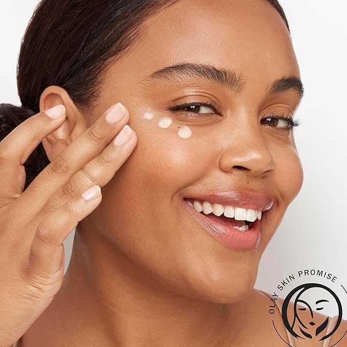Olay Eye Cream, Total Effects Anti-Aging Treatment, 7-in-1 Hydrating, Evens Tone, Brightens, Smooths Line Lines, Minimizes Look of Pores, Firms, Reduces Dark Spots - Fast Absorbing, 0.5 Oz