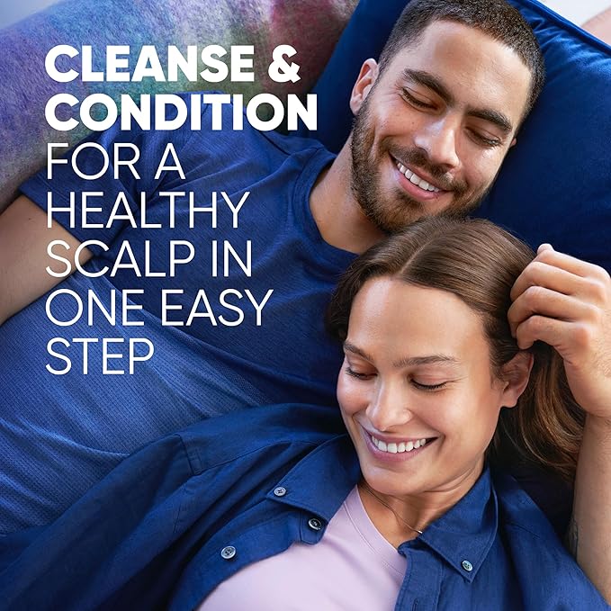 Head & Shoulders Anti-Dandruff Shampoo and Conditioner, Classic Clean 2-in-1 Twin Pack, 1% Pyrithione Zinc, Flake Control, Scalp Care, Color-Safe, 32.1 fl oz Each