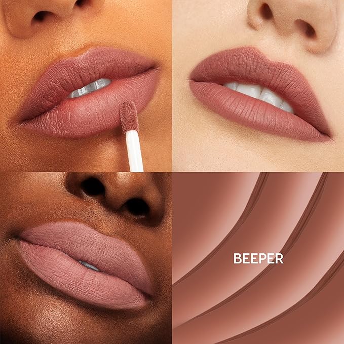ColourPop Ultra Matte Liquid Lipstick - Ultra-Pigmented Matte Lipstick with a Long-Lasting, Non-Drying Finish - Delivers Full Coverage with a Smooth, Flexible Feel - Beeper (0.13 oz)
