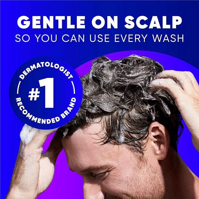 Head & Shoulders Dandruff Shampoo, Clinical Strength Advanced Oil Control, Our Maximum Anti-Dandruff Prescription-Strength Formula, Flake Protection, Seborrheic Dermatitis Relief, Citrus, 13.5 Fl Oz