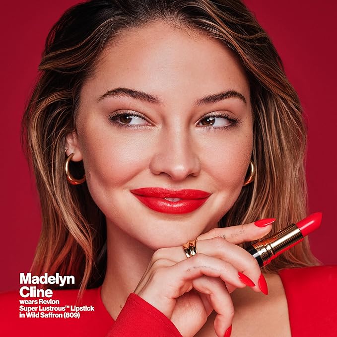 Revlon Super Lustrous Lipstick, Creamy Formula For Soft, Fuller-Looking Lips, Moisturized Feel, 804 Rumberry, 0.15 oz