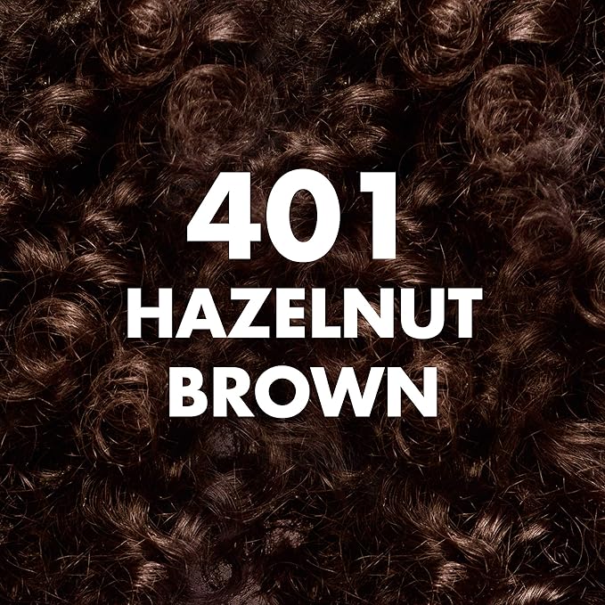 SoftSheen-Carson Dark and Lovely Fade Resist Rich Conditioning Hair Color, Permanent Hair Color, Up To 100 percent Gray Coverage, Brilliant Shine with Argan Oil and Vitamin E, Hazelnut, 2 Count