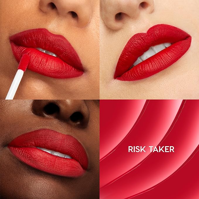 ColourPop Ultra Matte Liquid Lipstick - Ultra-Pigmented Matte Lipstick with a Long-Lasting, Non-Drying Finish - Delivers Full Coverage with a Smooth, Flexible Feel - Risk Taker (0.13 oz)