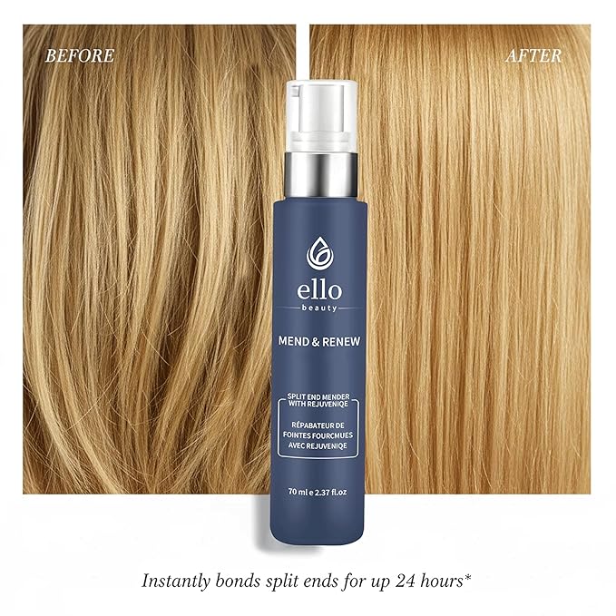 Ello Beauty Mend & Renew Split End Serum End split ends and dryness Deeply repair for silky smooth hair