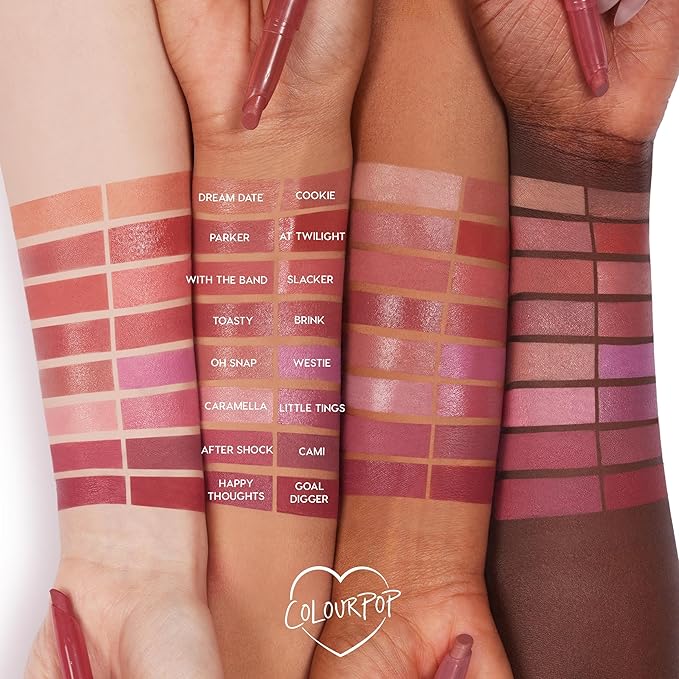ColourPop Lippie Stix - Long-Lasting Matte Lipstick Formulated with Vitamin E & Shea Butter for All Day Moisture - Paraben and Sulfate Free - Toasty (0.04 oz)