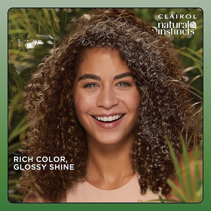 Clairol Natural Instincts Demi-Permanent Hair Dye, 8G Medium Golden Blonde Hair Color, Pack of 1