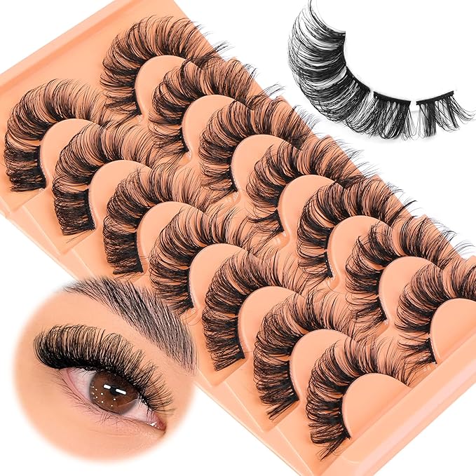 DIY Lash Extension Kit Natural Lash Clusters D-Curly Eyelash Extension Kit with Lash Bond and Seal Eyelashes Tweezers 9-16 mm Individual Lashes Kit DIY at Home by Eefofnn