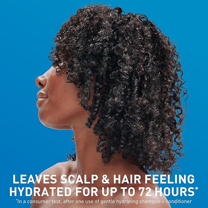CeraVe Gentle Hydrating Shampoo, With Ceramides, Niacinamide & Hyaluronic Acid For Soft, Healthy Looking Hair & Scalp, Sulfate Free & Color Safe Shampoo, For All Hair Types, 12 Oz