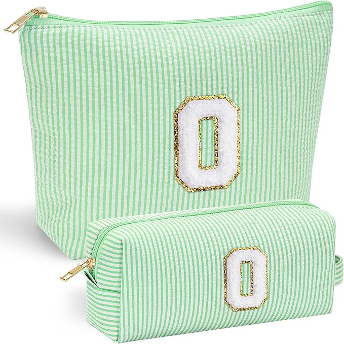 YOOLIFE 2 Pieces Makeup Bags for Women, Mom Birthday Gifts Unique Gifts Makeup Bag Toiletry Bag Makeup Pouch Cosmetic Bag Beauty Bag Cute Makeup Bag Wedding Daughter Friend Gifts for Women Her O