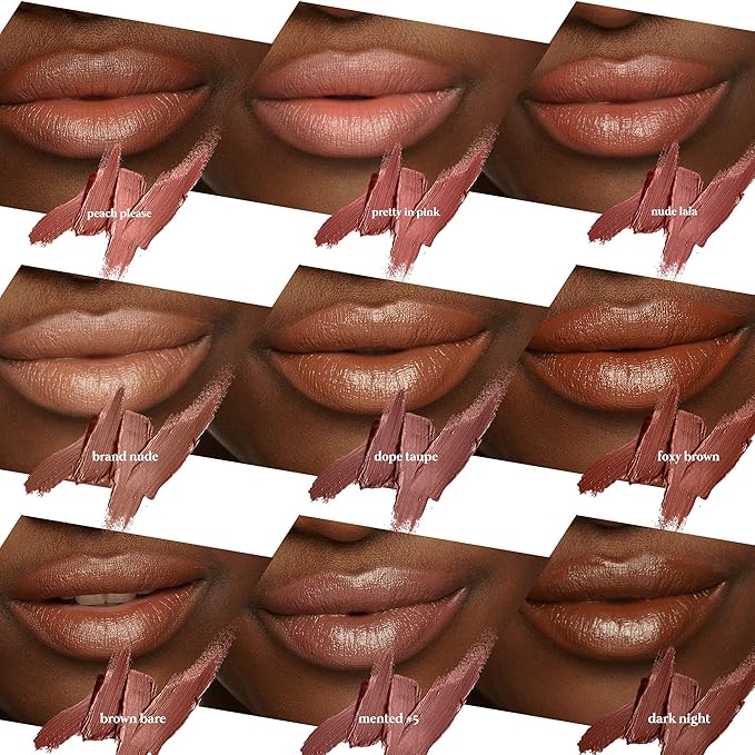Mented Cosmetics Nude Lipstick for Women, Semi-Matte Long-Lasting Lip Stick, Moisturizing Vegan, Paraben & Cruelty-Free, Enhances All Complexions, Perfect for Everyday Makeup, Pretty in Pink