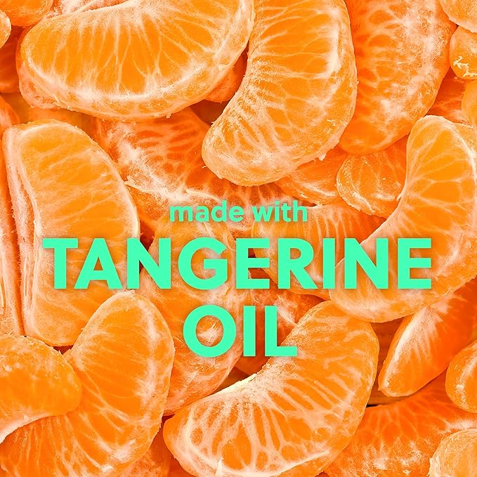 Tree Hut Tangerine Foaming Gel Wash, Hydrating & Moisturizing Body Wash with Shea Butter & Nourishing Essential Oils, Daily Cleanser for Soft Smooth Skin, 18 fl oz