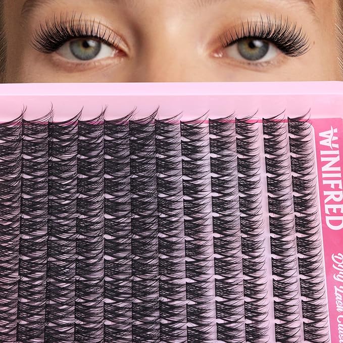 Natural Lash Clusters Wispy Eyelash Clusters Natural Look Cluster Eyelash Extensions C Curvature Lash Extension Individual Lashes Faux Mink Cluster Lashes by Winifred