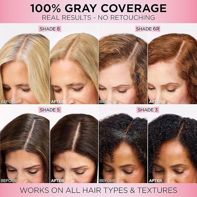L'Oreal Paris Excellence Crème Permanent Hair Dye, Triple Care Hair Color with Pro-Keratine Complex for 100% Gray Hair Coverage, 6 Light Brown, 1 Kit (Pack of 2)