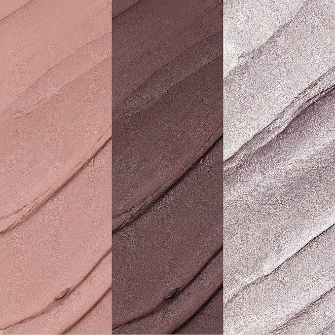 FOCALLURE 3PCS Cream Eyeshadow Stick Sets,Matte and Shimmer Eye Brightener, High Pigmented Crease-proof Pencil,Long Lasting Eye Shadow Highlighter Makeup,Numb