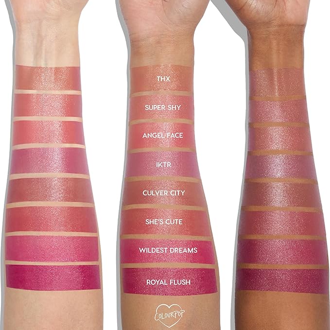 ColourPop Weightless Liquid Blush - Hydrating, Liquid Blush for Cheeks - Glowy Summer Makeup with Hyaluronic Acid for a Healthy Glow - Designed with a Doe Foot Applicator - THX (0.30 oz)